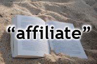 affiliateの文字